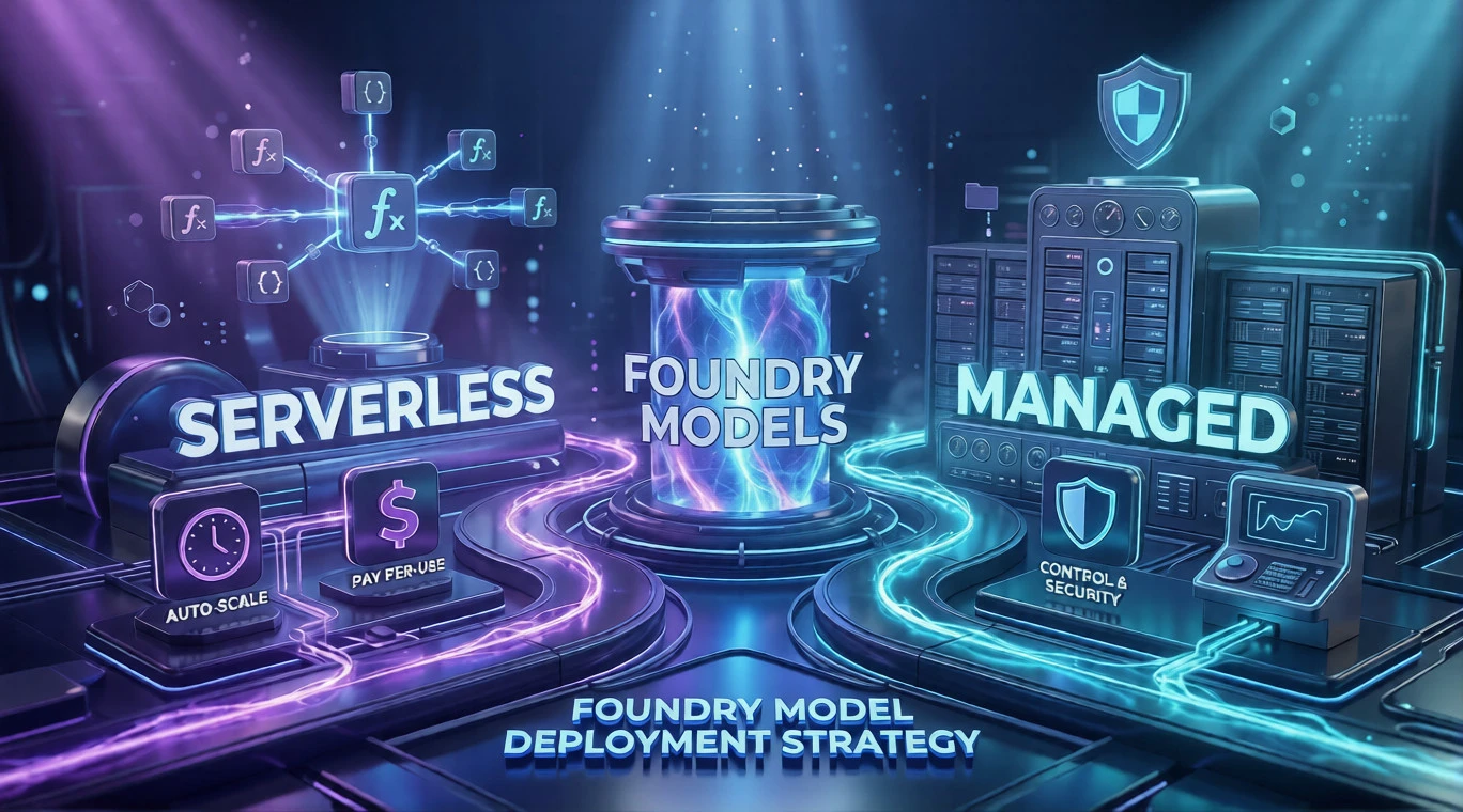 Serverless vs. Managed: Choosing Your Foundry Model Deployment Strategy